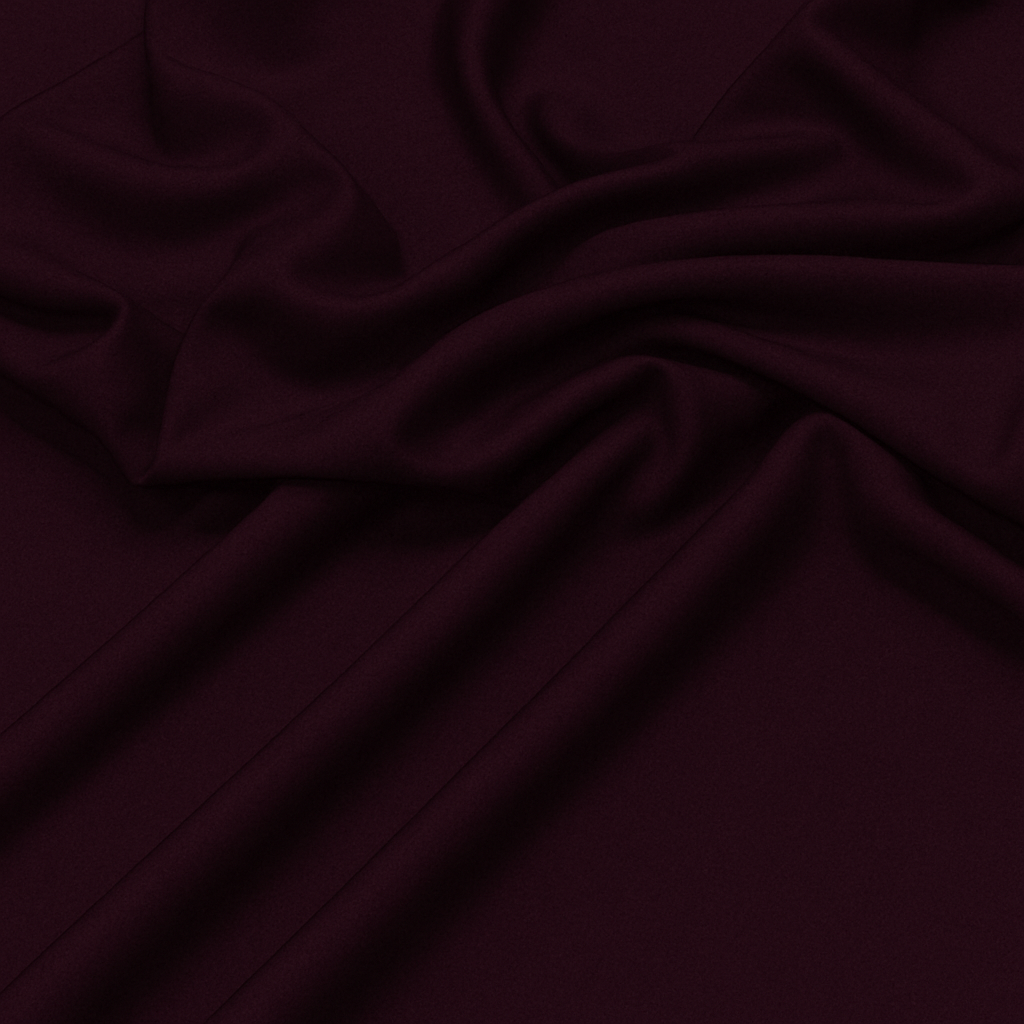 Makkah Cloth House Premium Japanese Boski - Bean Maroon