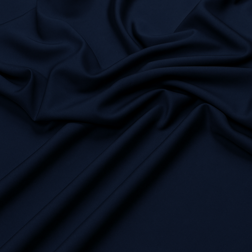Makkah Cloth House Premium Japanese Boski - Navy Blue