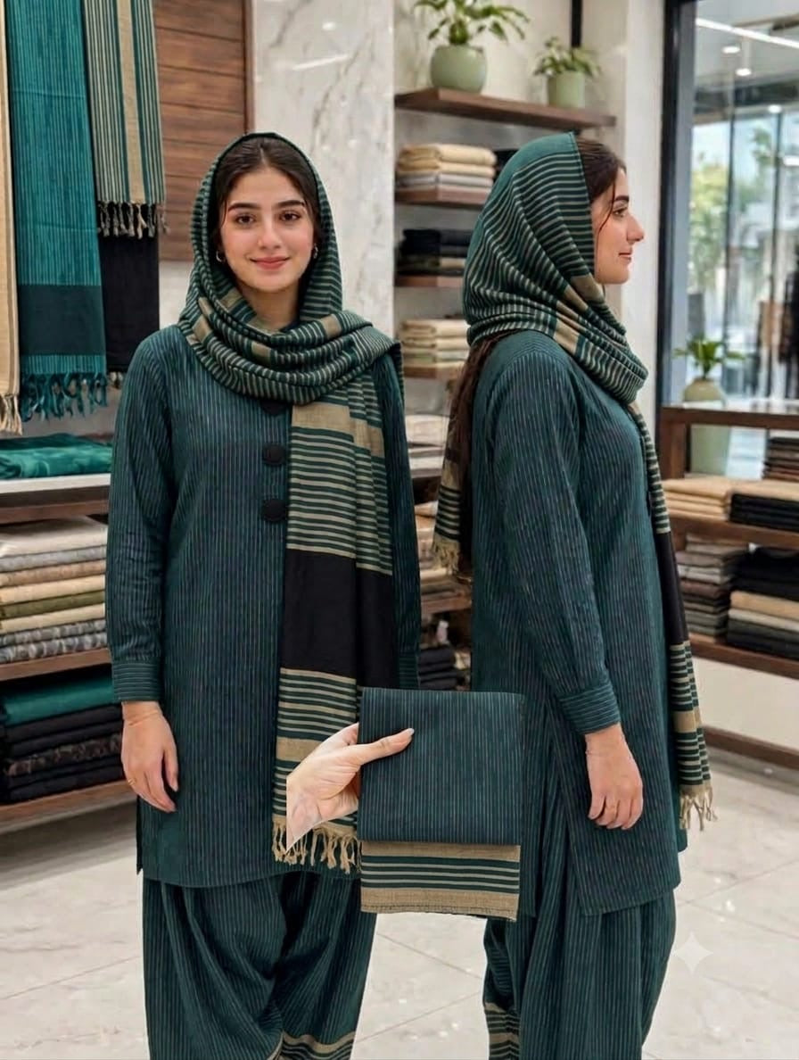 3 Piece Dress - FOREST