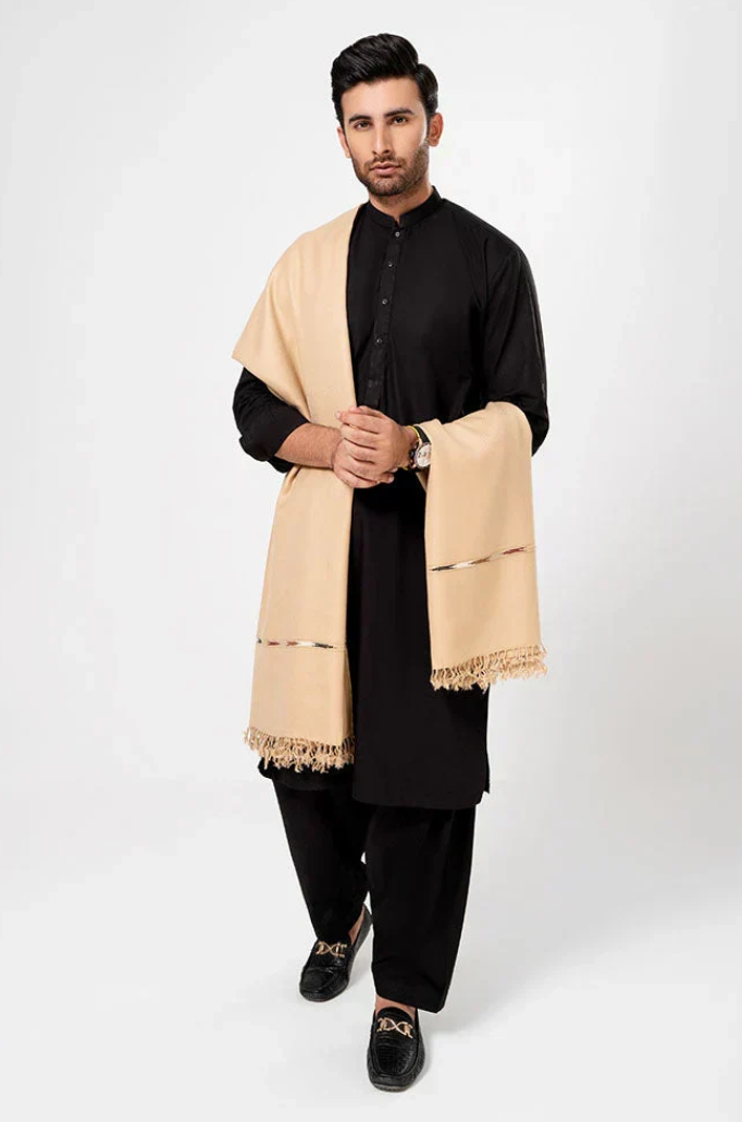 Men's Winter Wool Shawl – Skin